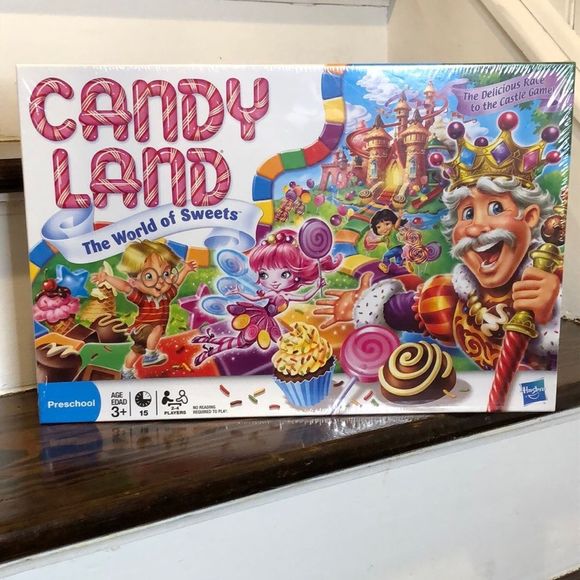 CANDY LAND The World of Sweets & The Delicious Race To The Castle Game Ages 3+ - Picture 1 of 7
